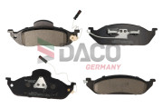 322330 Sada brzdových destiček, kotoučová brzda DACO Germany
