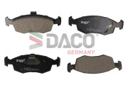 322362 DACO Germany sada brzdových platničiek kotúčovej brzdy 322362 DACO Germany