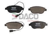 322364 DACO Germany sada brzdových platničiek kotúčovej brzdy 322364 DACO Germany
