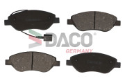 322369 DACO Germany sada brzdových platničiek kotúčovej brzdy 322369 DACO Germany