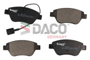322380 DACO Germany sada brzdových platničiek kotúčovej brzdy 322380 DACO Germany