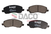 322501 DACO Germany sada brzdových platničiek kotúčovej brzdy 322501 DACO Germany