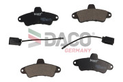 322520 DACO Germany sada brzdových platničiek kotúčovej brzdy 322520 DACO Germany