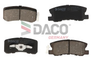 322536 DACO Germany sada brzdových platničiek kotúčovej brzdy 322536 DACO Germany