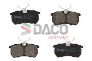 322550 DACO Germany sada brzdových platničiek kotúčovej brzdy 322550 DACO Germany