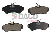 322616 DACO Germany sada brzdových platničiek kotúčovej brzdy 322616 DACO Germany
