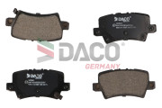 322641 DACO Germany sada brzdových platničiek kotúčovej brzdy 322641 DACO Germany