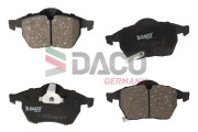 322712 DACO Germany sada brzdových platničiek kotúčovej brzdy 322712 DACO Germany