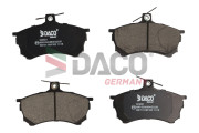 323021 DACO Germany sada brzdových platničiek kotúčovej brzdy 323021 DACO Germany