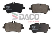 323345 DACO Germany sada brzdových platničiek kotúčovej brzdy 323345 DACO Germany