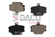 323510 DACO Germany sada brzdových platničiek kotúčovej brzdy 323510 DACO Germany