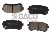 323521 DACO Germany sada brzdových platničiek kotúčovej brzdy 323521 DACO Germany