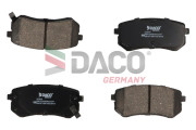 323531 DACO Germany sada brzdových platničiek kotúčovej brzdy 323531 DACO Germany