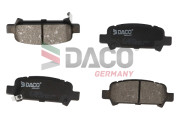 323602 DACO Germany sada brzdových platničiek kotúčovej brzdy 323602 DACO Germany