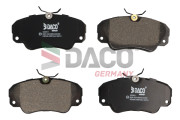 323611 DACO Germany sada brzdových platničiek kotúčovej brzdy 323611 DACO Germany