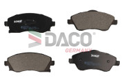 323624 DACO Germany sada brzdových platničiek kotúčovej brzdy 323624 DACO Germany