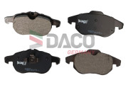 323628 DACO Germany sada brzdových platničiek kotúčovej brzdy 323628 DACO Germany