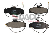 323729 DACO Germany sada brzdových platničiek kotúčovej brzdy 323729 DACO Germany