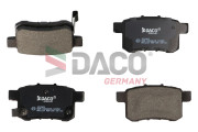 323902 DACO Germany sada brzdových platničiek kotúčovej brzdy 323902 DACO Germany