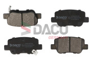 323904 DACO Germany sada brzdových platničiek kotúčovej brzdy 323904 DACO Germany