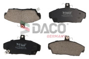 324009 DACO Germany sada brzdových platničiek kotúčovej brzdy 324009 DACO Germany