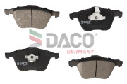 324112 DACO Germany sada brzdových platničiek kotúčovej brzdy 324112 DACO Germany
