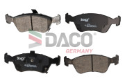 324546 DACO Germany sada brzdových platničiek kotúčovej brzdy 324546 DACO Germany