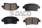 324558 DACO Germany sada brzdových platničiek kotúčovej brzdy 324558 DACO Germany