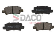 324560 DACO Germany sada brzdových platničiek kotúčovej brzdy 324560 DACO Germany