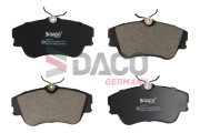 324731 DACO Germany sada brzdových platničiek kotúčovej brzdy 324731 DACO Germany