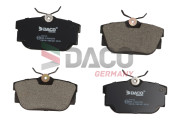 324732 DACO Germany sada brzdových platničiek kotúčovej brzdy 324732 DACO Germany
