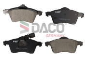 324750 DACO Germany sada brzdových platničiek kotúčovej brzdy 324750 DACO Germany