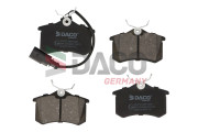 324755 DACO Germany sada brzdových platničiek kotúčovej brzdy 324755 DACO Germany
