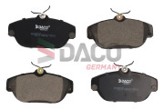 324811 Sada brzdových destiček, kotoučová brzda DACO Germany