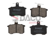 329952 DACO Germany sada brzdových platničiek kotúčovej brzdy 329952 DACO Germany