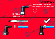 DRM0167Q Hadicová spojka, palivová hadice Dr.Motor Automotive