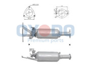20N0072-OYO Filtr sazových částic, výfukový systém Oyodo