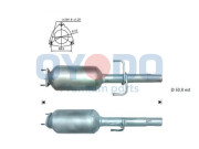 20N0104-OYO Filtr pevnych castic, vyfukovy system Oyodo