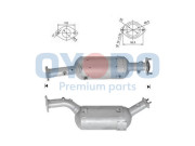 20N0125-OYO Filtr sazových částic, výfukový systém Oyodo