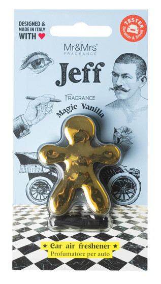 4112143 JEFF Osvěžovač Vanilla Gold Jeff