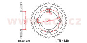 JTR1140.50 oceľová rozeta pre sekundárne reťaze typu 428, JT (50 zubov) JTR1140.50 JT