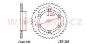 JTR301.39 oceľová rozeta pre sekundárne reťaze typu 520, JT (39 zubov) JTR301.39 JT
