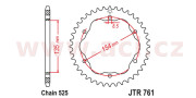 JTR761.39 oceľová rozeta pre sekundárne reťaze typu 525, JT (39 zubov) JTR761.39 JT