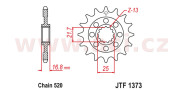 JTF1373.17 reťazové koliesko pre sekundárne reťaze typu 520, JT (17 zubov) JTF1373.17 JT