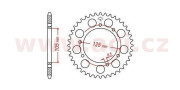 JTR1131.53 oceľová rozeta pre sekundárne reťaze typu 420, JT - Anglicko (53 zubov) JTR1131.53 JT