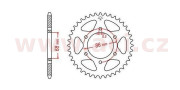 JTR468.46 oceľová rozeta pre sekundárne reťaze typu 428, JT - Anglicko (46 zubov) JTR468.46 JT