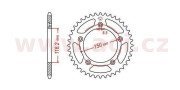 JTR28.42 oceľová rozeta pre sekundárne reťaze typu 520, JT - Anglicko (42 zubov) JTR28.42 JT