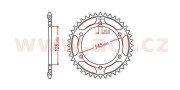 JTR867.43 oceľová rozeta pre sekundárne reťaze typu 525, JT - Anglicko (43 zubov) JTR867.43 JT