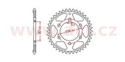 JTR1489.42 oceľová rozeta pre sekundárne reťaze typu 525, JT - Anglicko (42 zubov) JTR1489.42 JT