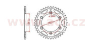 JTR1306.42 oceľová rozeta pre sekundárne reťaze typu 530, JT - Anglicko (42 zubov) JTR1306.42 JT
